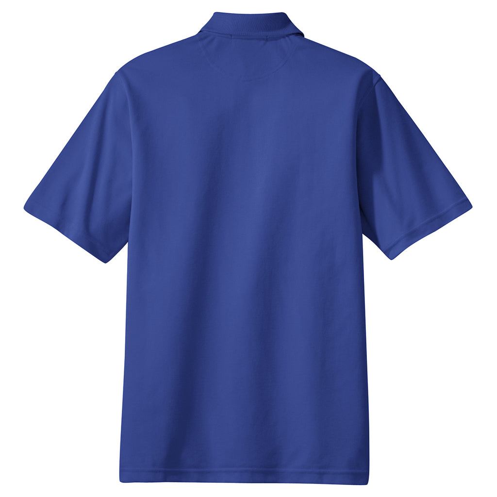 Port Authority Men's Royal Tall Rapid Dry Polo