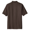 Port Authority Men's Coffee Bean Tall Silk Touch Polo with Pocket