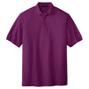Port Authority Men's Deep Berry Tall Silk Touch Polo