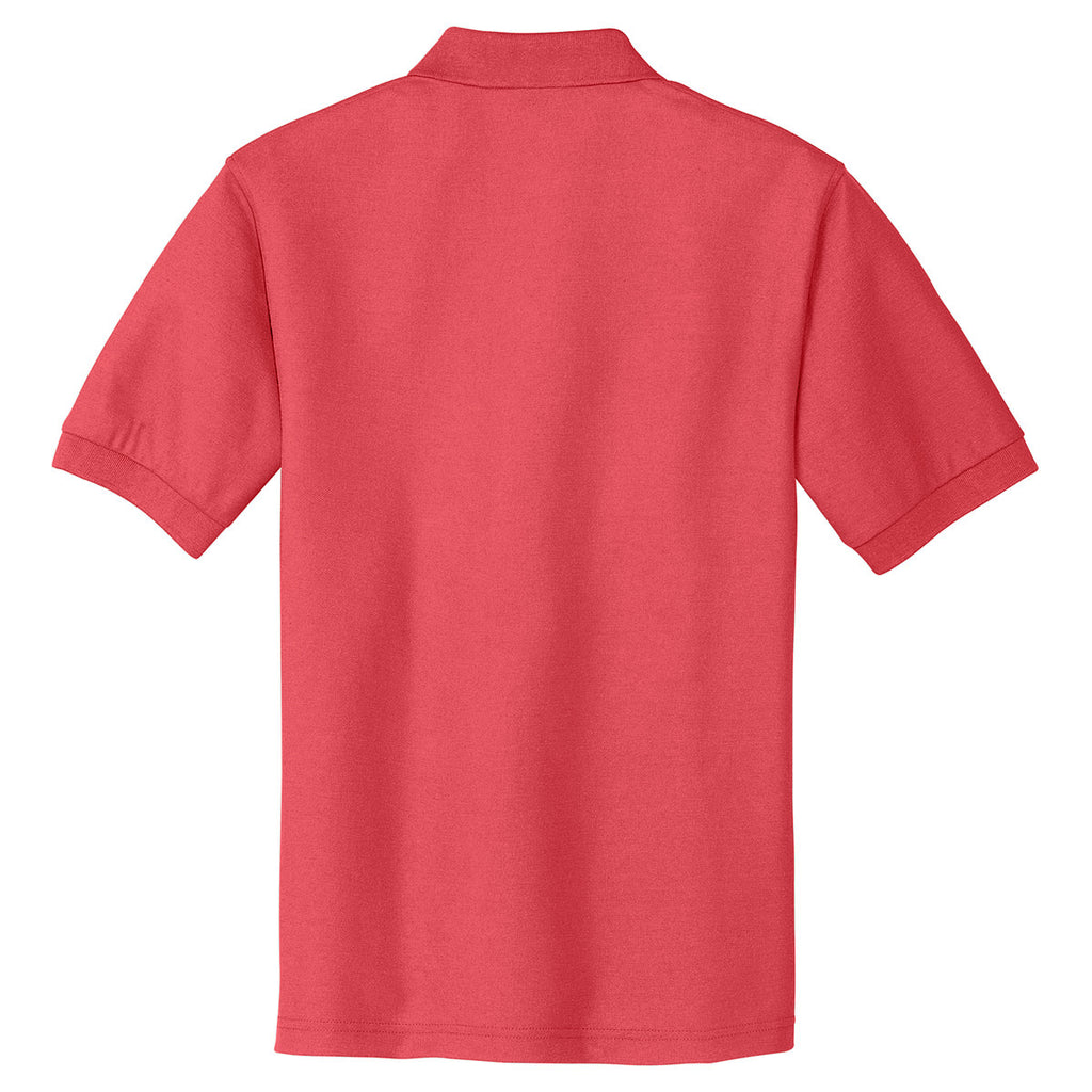 Port Authority Men's Hibiscus Tall Silk Touch Polo
