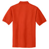 Port Authority Men's Orange Tall Silk Touch Polo