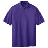 Port Authority Men's Purple Tall Silk Touch Polo