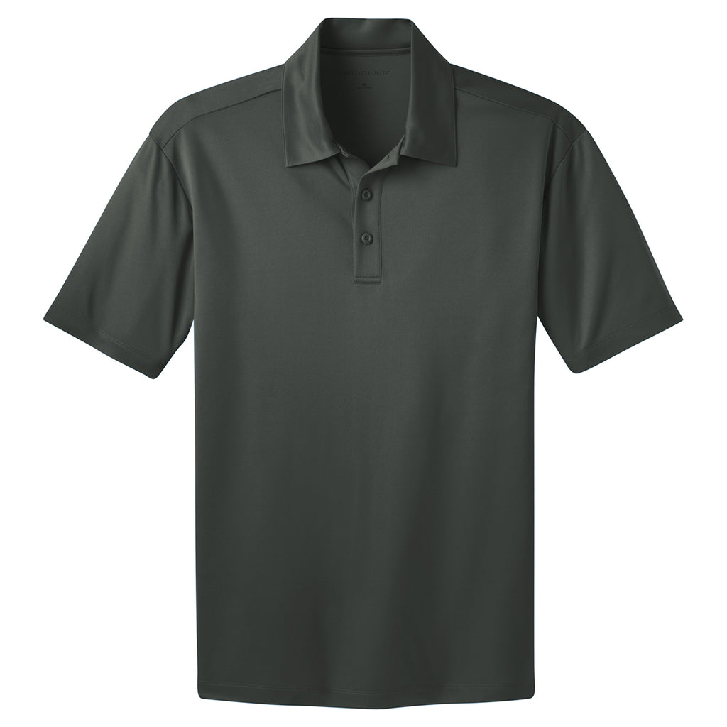 Port Authority Men's Steel Grey Tall Silk Touch Performance Polo