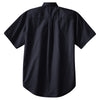 Port Authority Men's Classic Navy/Light Stone Tall Short Sleeve Easy Care Shirt