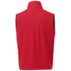 Elevate Men's Team Red Warlow Softshell Vest