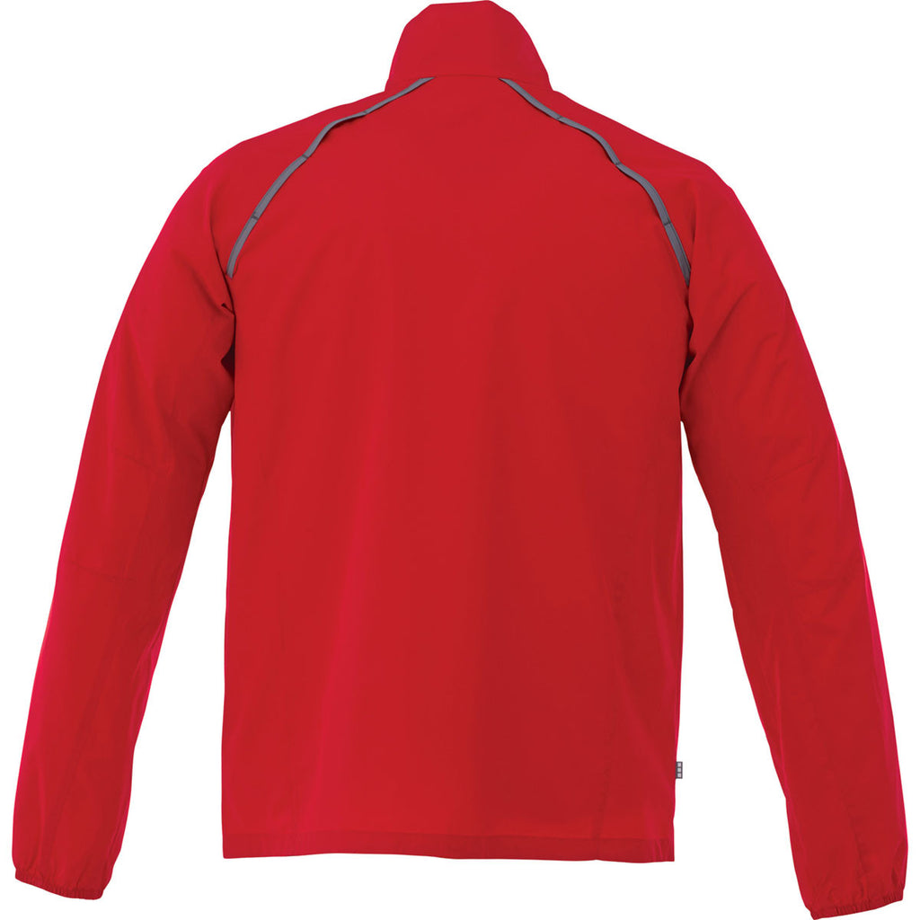 Elevate Men's Team Red Egmont Packable Jacket