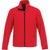 Elevate Men's Team Red Karmine Softshell Jacket