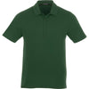 Elevate Men's Forest Green Acadia Short Sleeve Polo