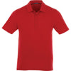Elevate Men's Team Red Acadia Short Sleeve Polo