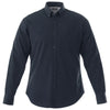 Elevate Men's Navy Wilshire Long Sleeve Shirt Tall