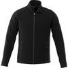 Elevate Men's Black Rixford Polyfleece Jacket