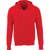 Elevate Men's Team Red Cypress Fleece Zip Hoody