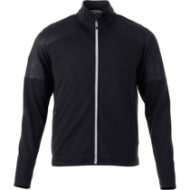 Elevate Men's Black Senger Knit Jacket