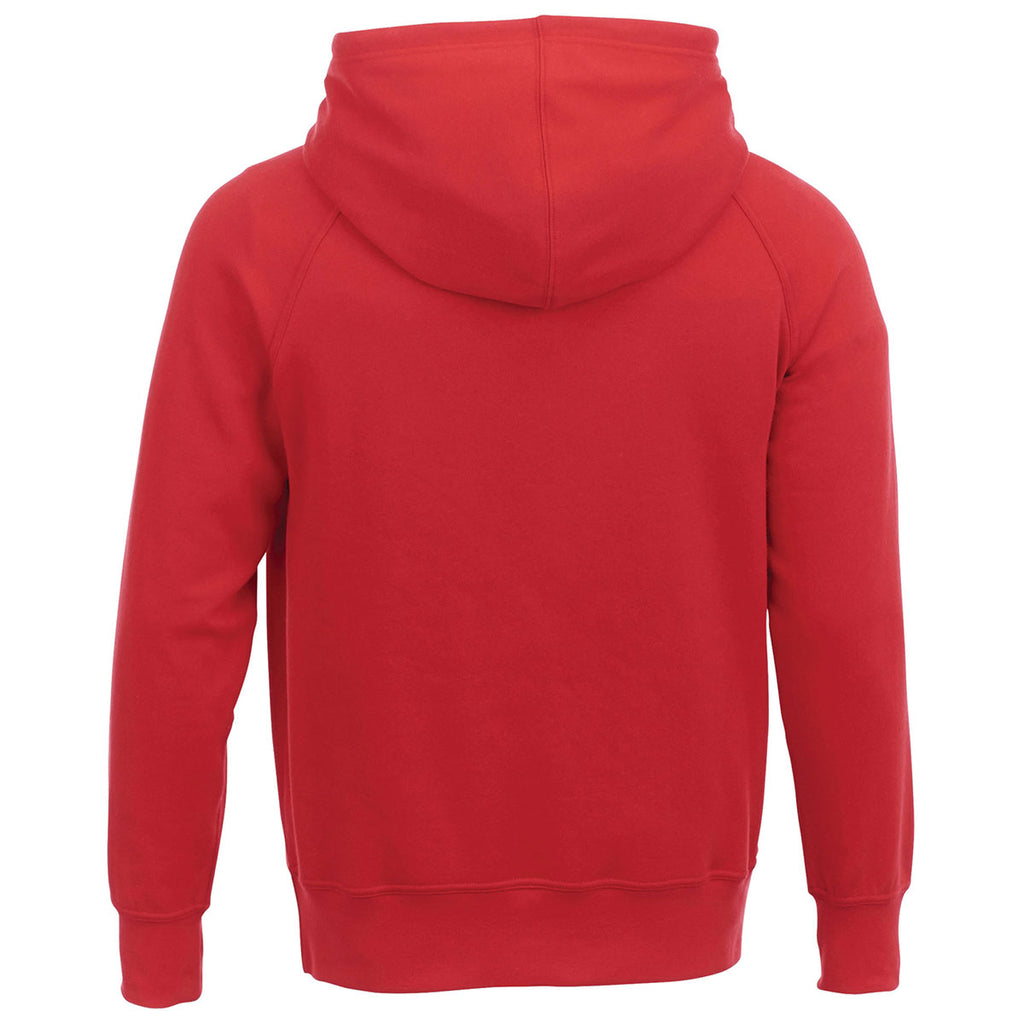 Elevate Men's Team Red Dayton Fleece Hoody