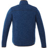 Elevate Men's Metro Blue Heather Tremblant Knit Jacket