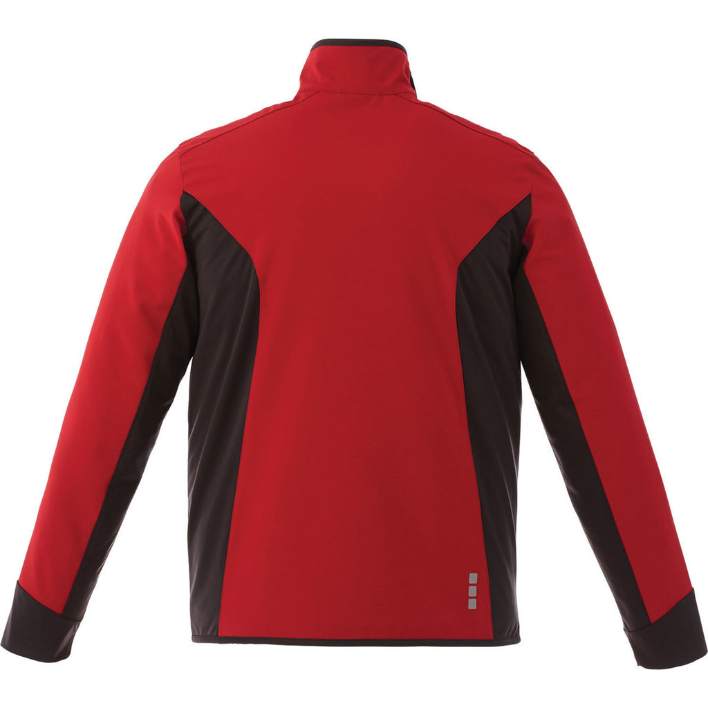 Elevate Men's Team Red Sopris Softshell Jacket