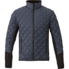 Elevate Men's Grey Storm/Black Rougemont Hybrid Insulated Jacket