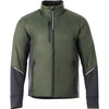 Elevate Men's Loden/Heather Dark Charcoal Fernie Hybrid Insulated Jacket