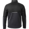 Elevate Men's Black/Heather Dark Charcoal Fernie Hybrid Insulated Jacket