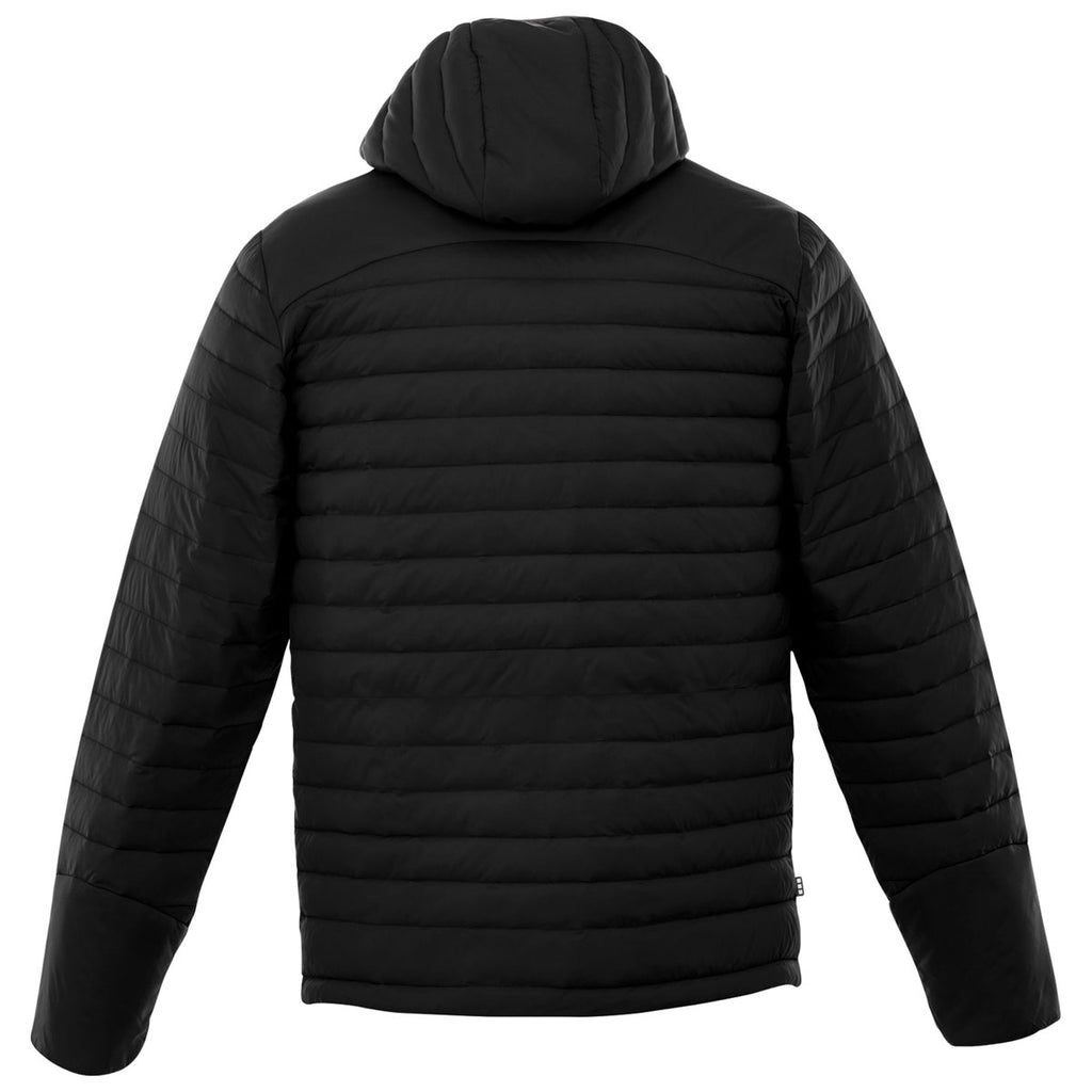 Elevate Men's Black Silverton Packable Insulated Jacket