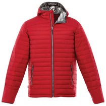 Elevate Men's Team Red Silverton Packable Insulated Jacket