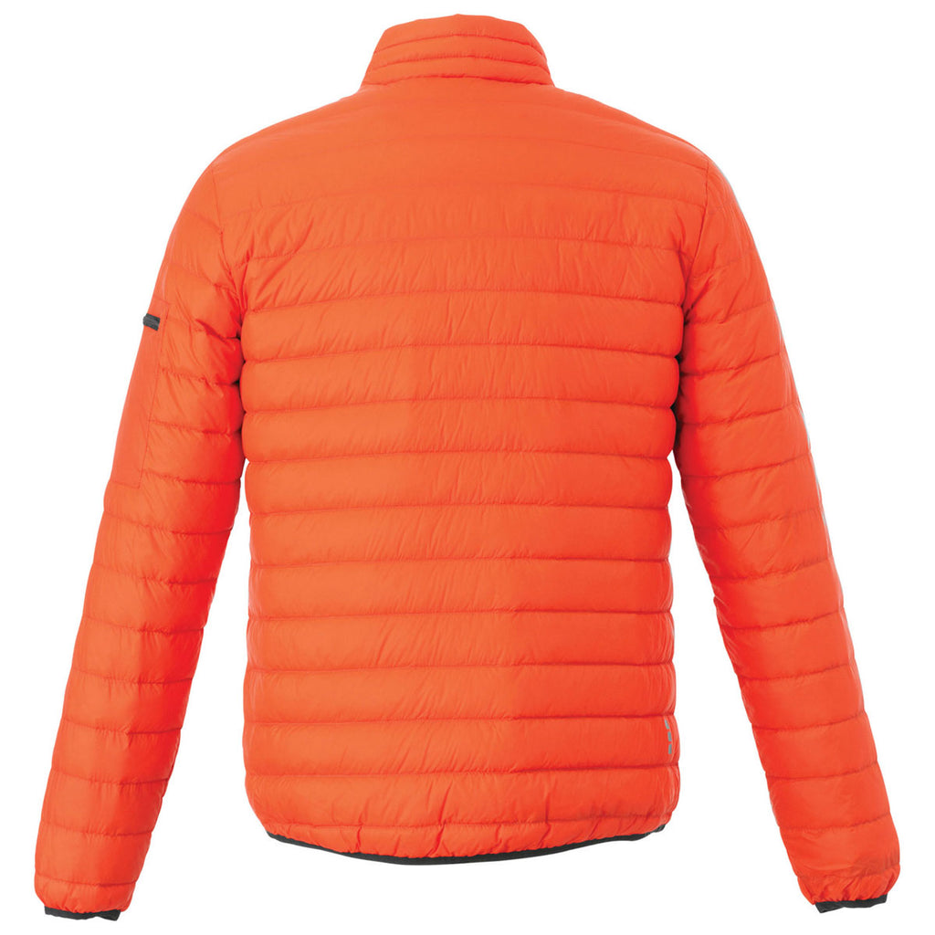 Elevate Men's Orange Whistler Light Down Jacket