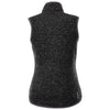 Elevate Women's Black Smoke Heather Fontaine Knit Vest