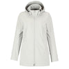 Trimark Women's Silver Manzano Eco Softshell Jacket