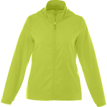 Elevate Women's Hi-Liter Green Darien Packable Jacket