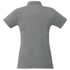 Trimark Women's Heather Charcoal Somoto Eco Short Sleeve Polo