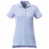 Roots73 Women's Solace Blue/White Limestone Short Sleeve Polo