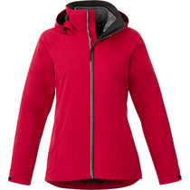 Elevate Women's Team Red/Heather Dark Charcoal Arlington 3-in-1 Jacket