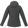 Elevate Women's Charcoal Bryce Insulated Softshell Jacket