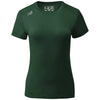 New Balance Women's Team Dark Green Short Sleeve Tech Tee