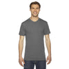 American Apparel Unisex Triblend Short-Sleeve Athletic Grey Track T-Shirt