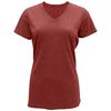 BAW Women's Cardinal Tri-Blend V-Neck T-Shirt