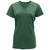BAW Women's Dark Green Tri-Blend V-Neck T-Shirt