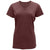 BAW Women's Maroon Tri-Blend V-Neck T-Shirt