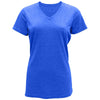 BAW Women's Royal Tri-Blend V-Neck T-Shirt