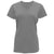 BAW Women's Sports Grey Tri-Blend V-Neck T-Shirt