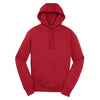 Sport-Tek Men's True Red Tall Pullover Hooded Sweatshirt