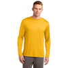 Sport-Tek Men's Gold Tall Long Sleeve PosiCharge Competitor Tee