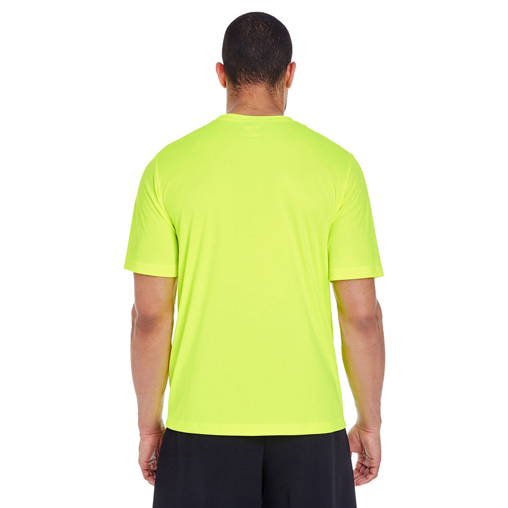 Team 365 Men's Safety Yellow Zone Performance T-Shirt