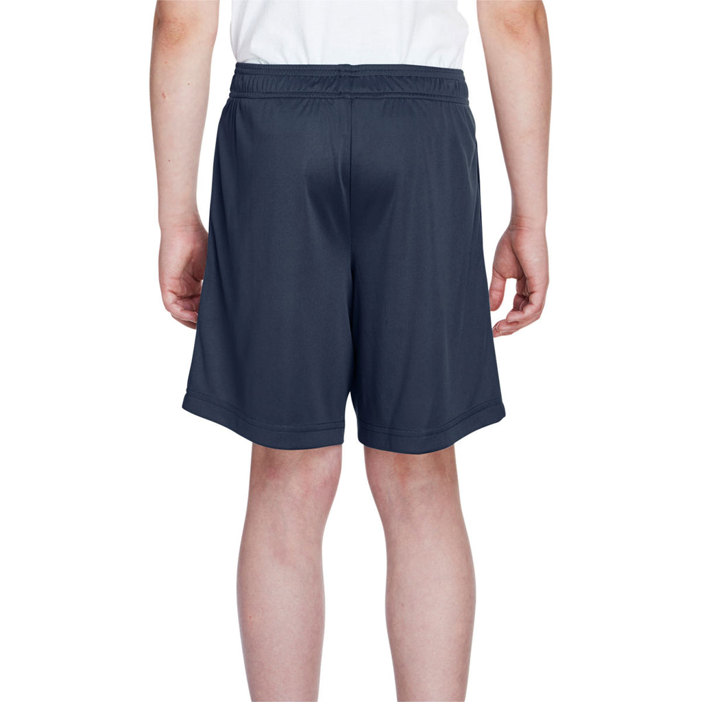 Team 365 Youth Sport Dark Navy Zone Performance Shorts