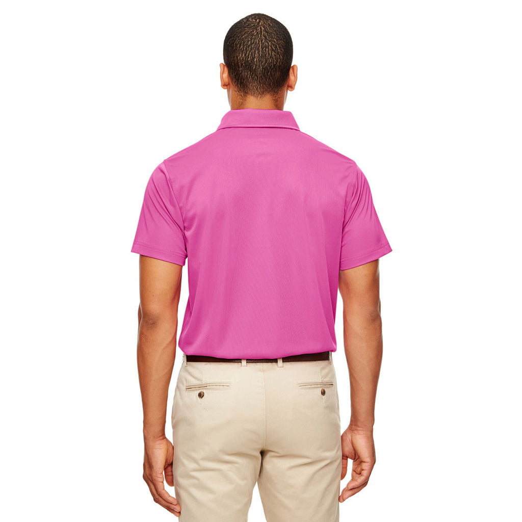 Team 365 Men's Sport Charity Pink Command Snag-Protection Polo