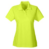 Team 365 Women's Safety Yellow Command Snag-Protection Polo