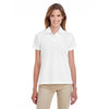 Team 365 Women's White Command Snag-Protection Polo