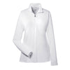 Team 365 Women's White Zone Performance Quarter-Zip