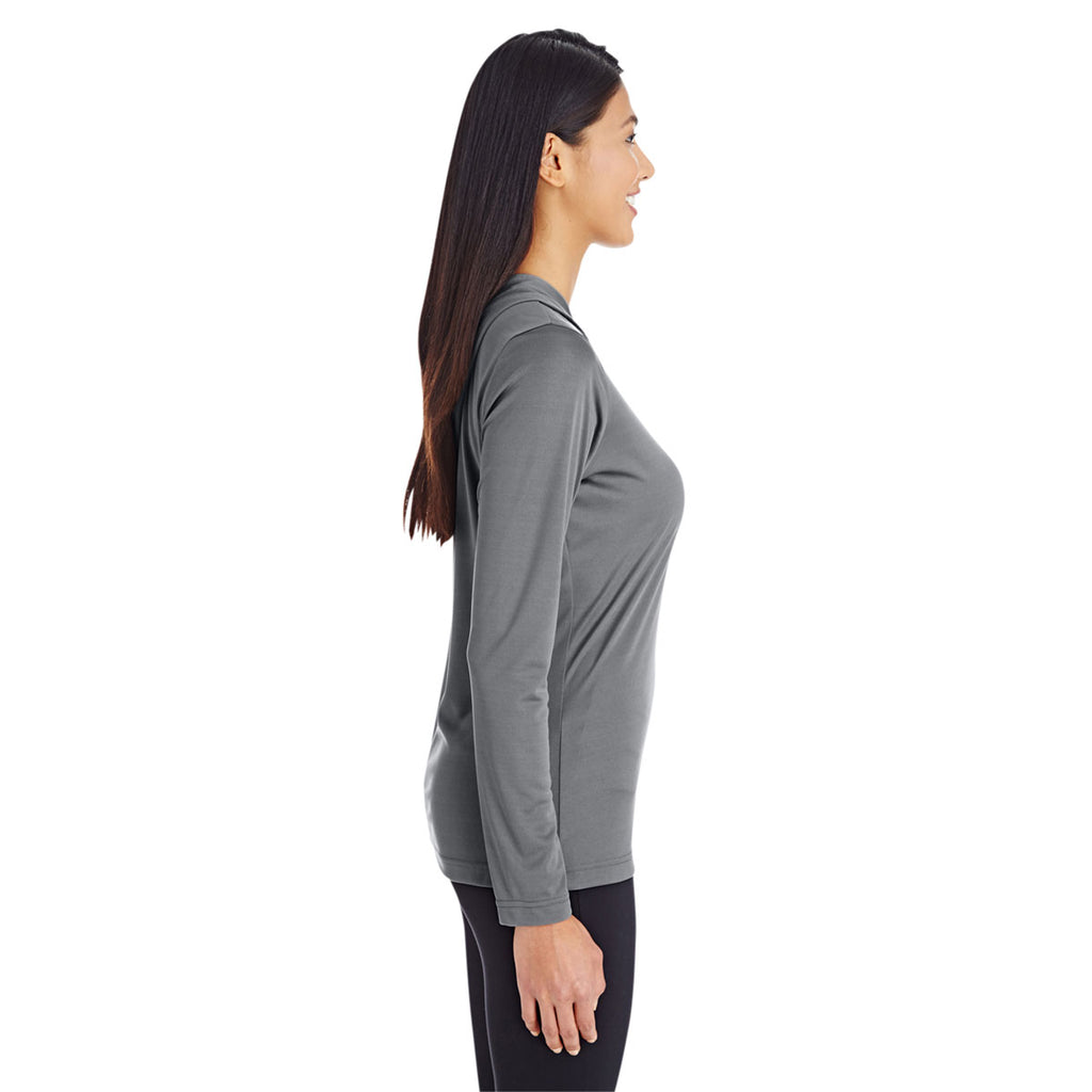 Team 365 Women's Sport Graphite Zone Performance Hoodie