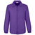 Team 365 Unisex Sport Purple Zone Protect Coaches Jacket